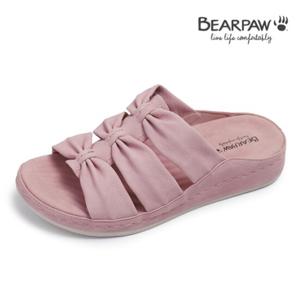 베어파우(BEARPAW) ESME 리본 쿠션슬리퍼 K2842013QB-W