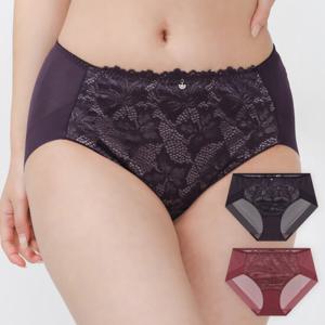비너스 자스민 레이스 여성 부인용 롱맥시 노라인 팬티 JPT8012