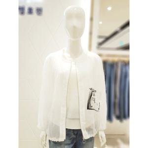 [정호진] 시스루 루즈핏망사점퍼 JI2J231M