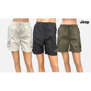 Jeep [지프] JP2PTU855 (공용) 5부 밴딩 카고 반바지 팬츠