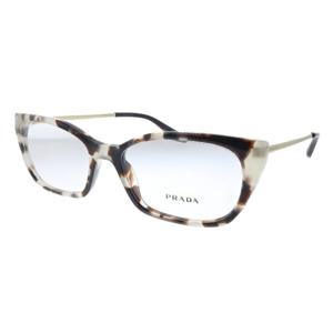프라다 PR 14XV UAO1O1 52mm 여성용 캣아이 안경 52mm 스포티드 브라운