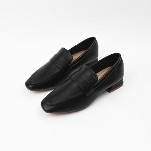 [신난다슈] 여성 구두 펌프스 힐 로퍼힐 빅사이즈 RM24680 블랙