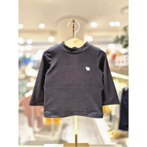 블루독베이비 10 24FW (BK) 블루독 폴라 긴소매 티셔츠 (44A1933007)