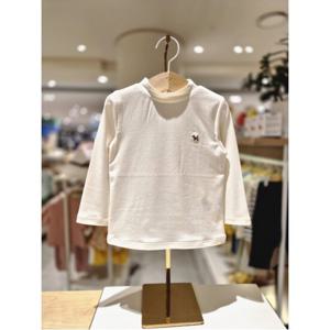 블루독베이비 10 24FW(IV) 블루독 폴라 긴소매 티셔츠 (44A1933006)