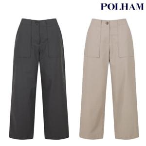 폴햄  여성 퍼티그 세미와이드 치노 팬츠 바지(PHE3PP2023)