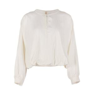 [파슨스] Nylon Stingray Slit Button Top  [ICMQ9BL04]