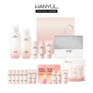 [10% 더블쿠폰][단독] 한율 빨간쌀 보습탄력 에센스스킨 에멀젼 2종 세트