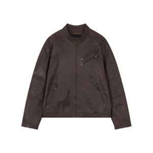 [버커루] 남성) 크랙 스웨이드 하이넥 자켓 (B233LI300P)