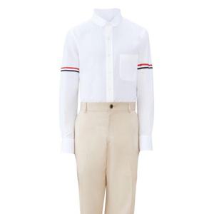 톰브라운 긴팔 셔츠 MWL393O00572 100 WHITE