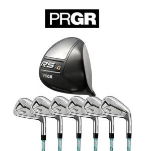 PRGR RS-G 고반발 남성드라이버 10.5도R + 02 6아이언세트 NS 85