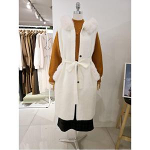 포커스 퍼후드롱니트베스트 (FW4J3VT3167)