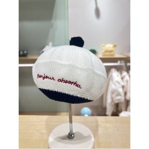 압소바HM (아기모자)밀로 니트 베레모(25년 신상품) (A2131603)