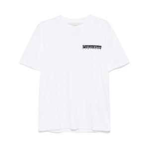 캘빈클라인 반팔 티셔츠 K10K113800 WHITE