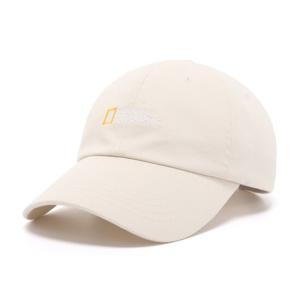 내셔널지오그래픽 N255AHA510 스몰 로고캡 IVORY