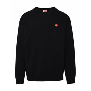 [KENZO] 남성 크루 넥 블랙 울 스웨터 FD65PU4193LC99J /8