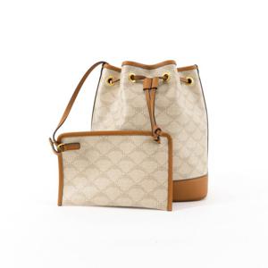 MCM 로렐 버킷 숄더백 BEIGE MWDESAC01I9001