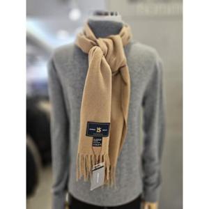 바쏘옴므 세이브존03 바쏘옴므 24F/W 카멜베이지 울 캐시미어 블렌드 머플러 WSAGY4AW26ACMLA