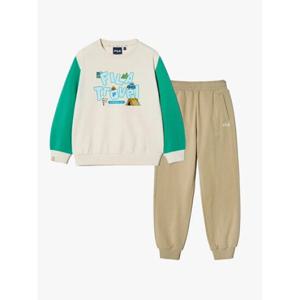 휠라키즈(FILA KIDS) (FK2FSH1402X IVY) Travel club 그래픽 상하세트