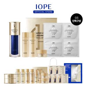 [5% 더블쿠폰] 아이오페 슈퍼바이탈 오일블렌딩 세럼 40ml 세트 (슈퍼바이탈 크림 본품용량 50% 샘플 + 레티놀 마스크 증정)