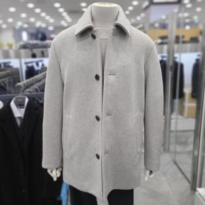 [앤드지]세미오버 핏 울 캐시미어 하프 코트 BZF1CG1102 BE