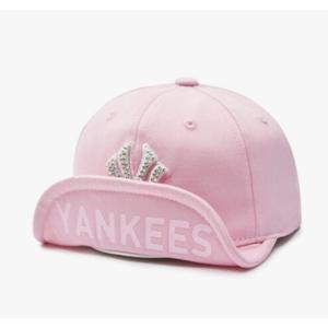 MLB 키즈 베이직 걸즈 샤이니 와이어 캡 A7 7FWRB023N 50PKL