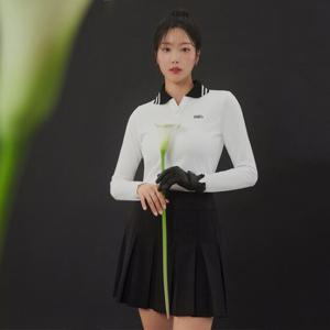 [와이드앵글 공식] 여성 CO 봄 베이직 플리츠 큐롯 L_WWP25Q51Z1