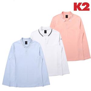 (등산양말) K2 시그니처 긴팔 폴로 W (ECO) KWP23266