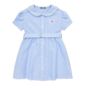 [블루독베이비] SS25 BL)깅엄체크 미디 드레스 HH (4531940002)