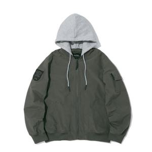 인터크루 HC16 후드탈부착 항공점퍼 ITZ1UJ01
