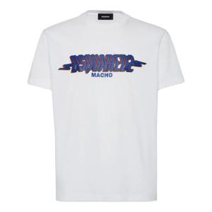 디스퀘어드2 반팔 티셔츠 S23009 S71GD1552 100 WHITE