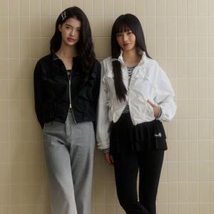 [에고이스트][BLUE LABEL] 러플 볼륨 스트링 점퍼 (ER2OJP03)