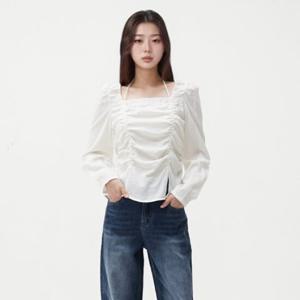 [LAP] 랩 스퀘어넥 셔링블라우스 (AR1WB260)