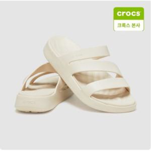 (크록스본사) 크록스 겟어웨이 스트래피 스투코 209587-160