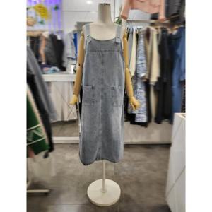 밸리걸 세이브존01 멜빵 데님 원피스 223850