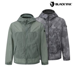 블랙야크 여름 나일론 등산 후드 바람막이 윈드러너 남성 모노메쉬 자켓 1BYJKMU008