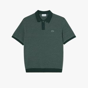 라코스테 공식 남성 스트라이프 반팔 스웨터 폴로 PH296E-55G 132
