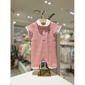 블루독베이비 10 25SS여름신상 (RD)골지BASIC우주복B (4537067503)