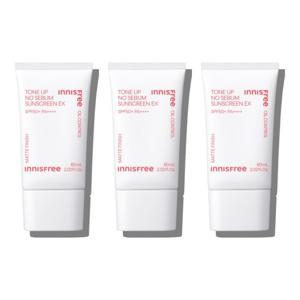 이니스프리 톤업 노세범 선스크린 EX 60mL 3개