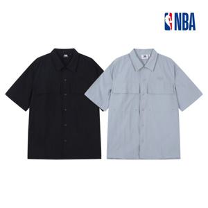 NBA 남성 타슬란 오버핏 반팔 셔츠 자켓 N252SH123P