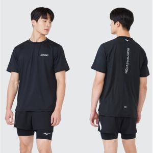[미즈노](풋살) 스트레치원단 반팔티셔츠 32YA4102