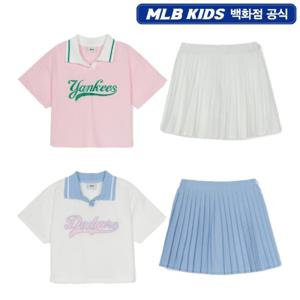 [MLB키즈]바시티 여아 티셔츠 세트 (7FS1V0653)