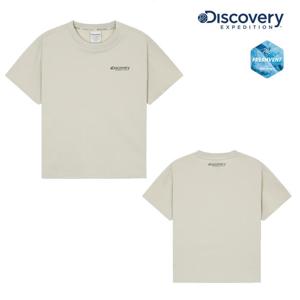 디스커버리키즈 DKRS62053-NBD 키즈 프레시벤트 에센셜 스몰로고 반팔티셔츠
