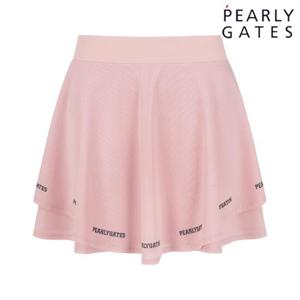 파리게이츠 (521E1PC181PK) 여성 이중 레이어 플레어 큐롯 스커트