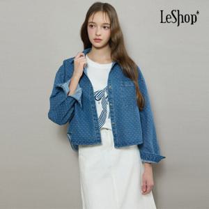 르샵  데님 도트 셔츠 (BP3BL034A)