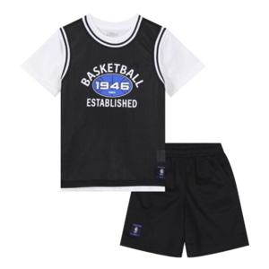 [NBA KIDS]코트 리더 폴리 메쉬 세트 K252ST020P19