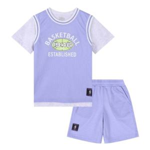[NBA KIDS]코트 리더 폴리 메쉬 세트 K252ST020P75