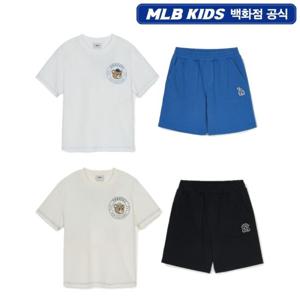 [MLB키즈]모노베어 티셔츠 세트 (7AS1C0153)