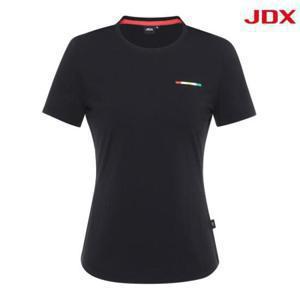 JDX 세이브존07 여성 비포인트 티셔츠 X2TSV6542BK