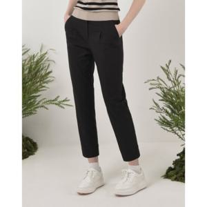 헤지스골프  (HWPA5B312BK)  25SS 블랙 여성 클래식 치노 팬츠