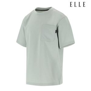 [엘르골프]포켓 라운드 티셔츠 (남) 6L35303_740